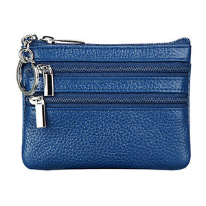 PU Leather Colorful Coin Purses  Key Holder