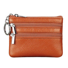 Load image into Gallery viewer, PU Leather Colorful Coin Purses  Key Holder