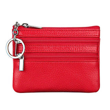 Load image into Gallery viewer, PU Leather Colorful Coin Purses  Key Holder