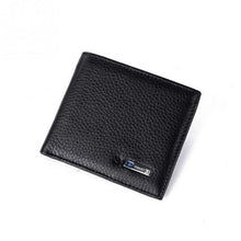 Load image into Gallery viewer, Genuine Leather Anti-theft Smart Wallet  GPS Locator